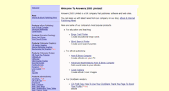 Desktop Screenshot of ans2000.com